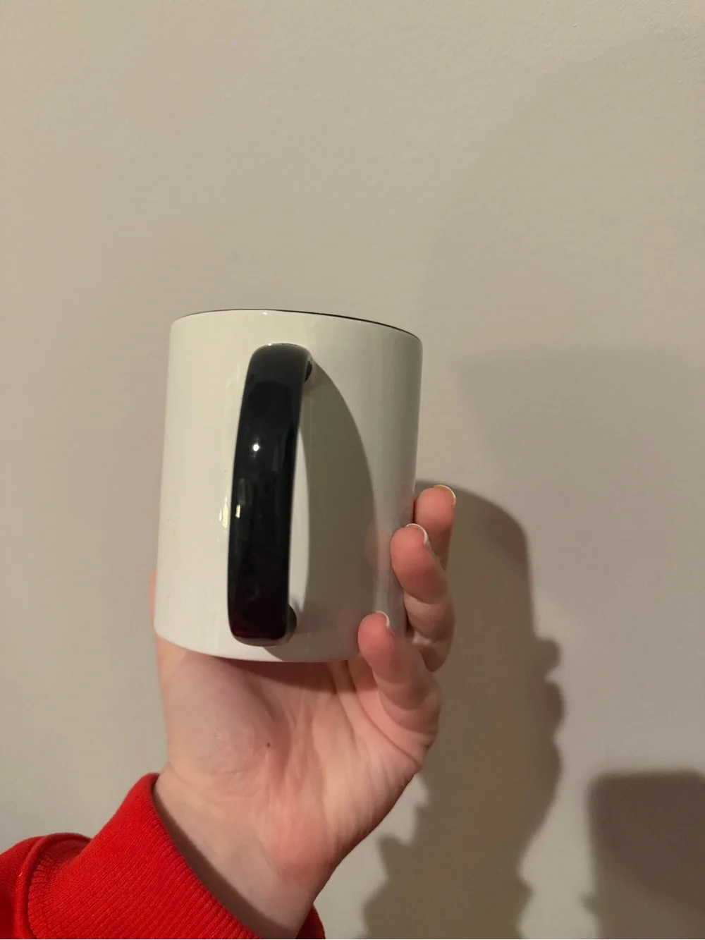 Taylor Swift White Ceramic 'Swiftea' Bookstack Mug with Black Handle